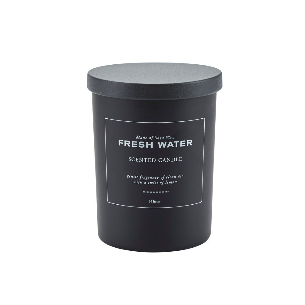 Duftlys, Fresh water - H10,5 cm.